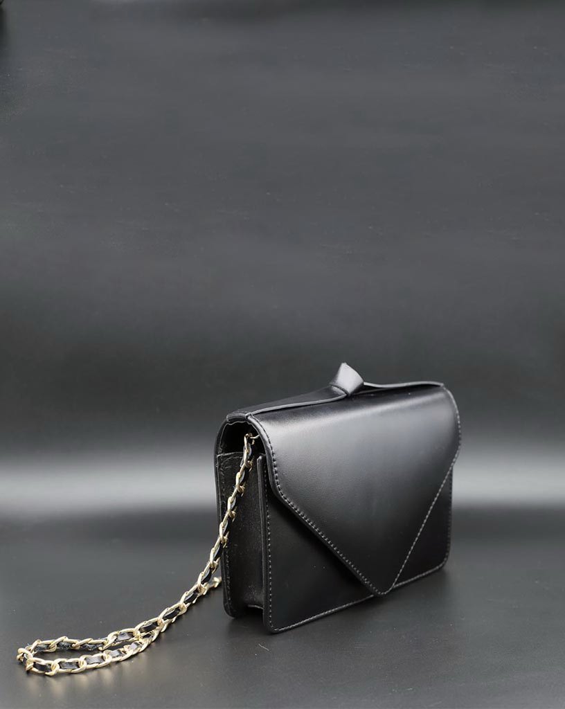 کیف کوچک چرمی دخترانه گره ای